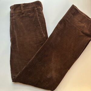 Men's Brown Corduroy Pants
